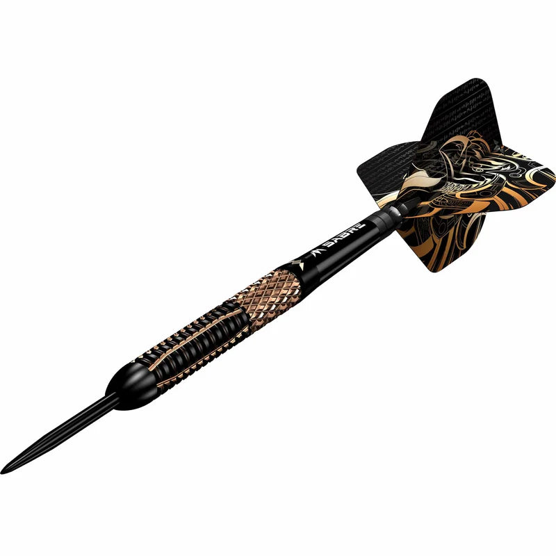 MISSION HORUS DARTS - STEEL TIP - 97.5% TUNGSTEN - BLACK & BRONZE ELECTRO