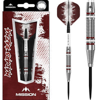 MISSION MADARS RAZMA DARTS - STEEL TIP - 95% TUNGSTEN