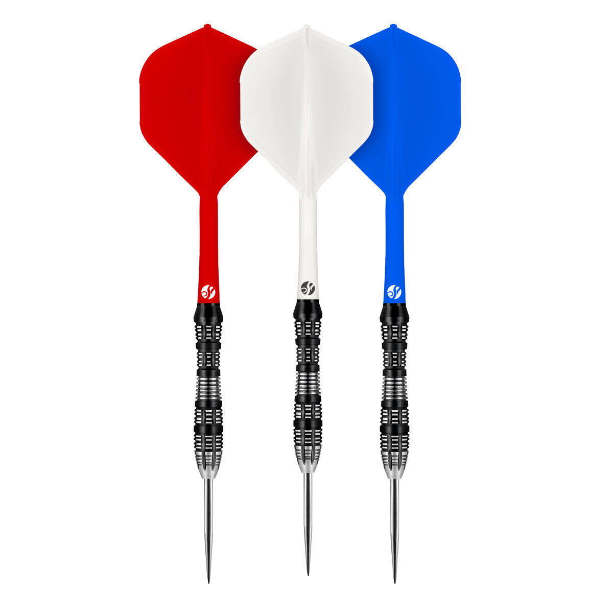 Flight Deck Tricolour One Piece Dart Flights and Shaft System by Shot