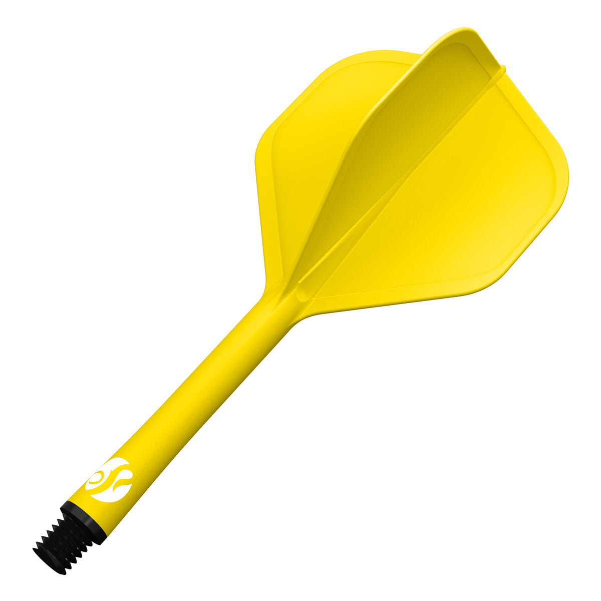 Flight Deck Yellow One Piece Dart Flights and Shaft System by Shot