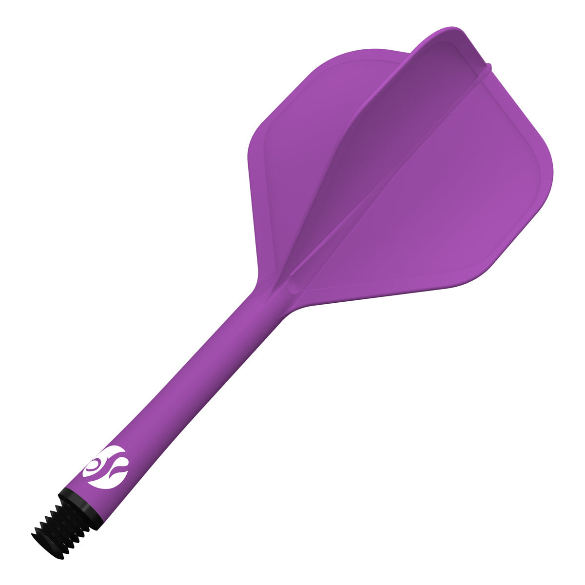 Flight Deck Purple One Piece Dart Flights and Shaft System by Shot