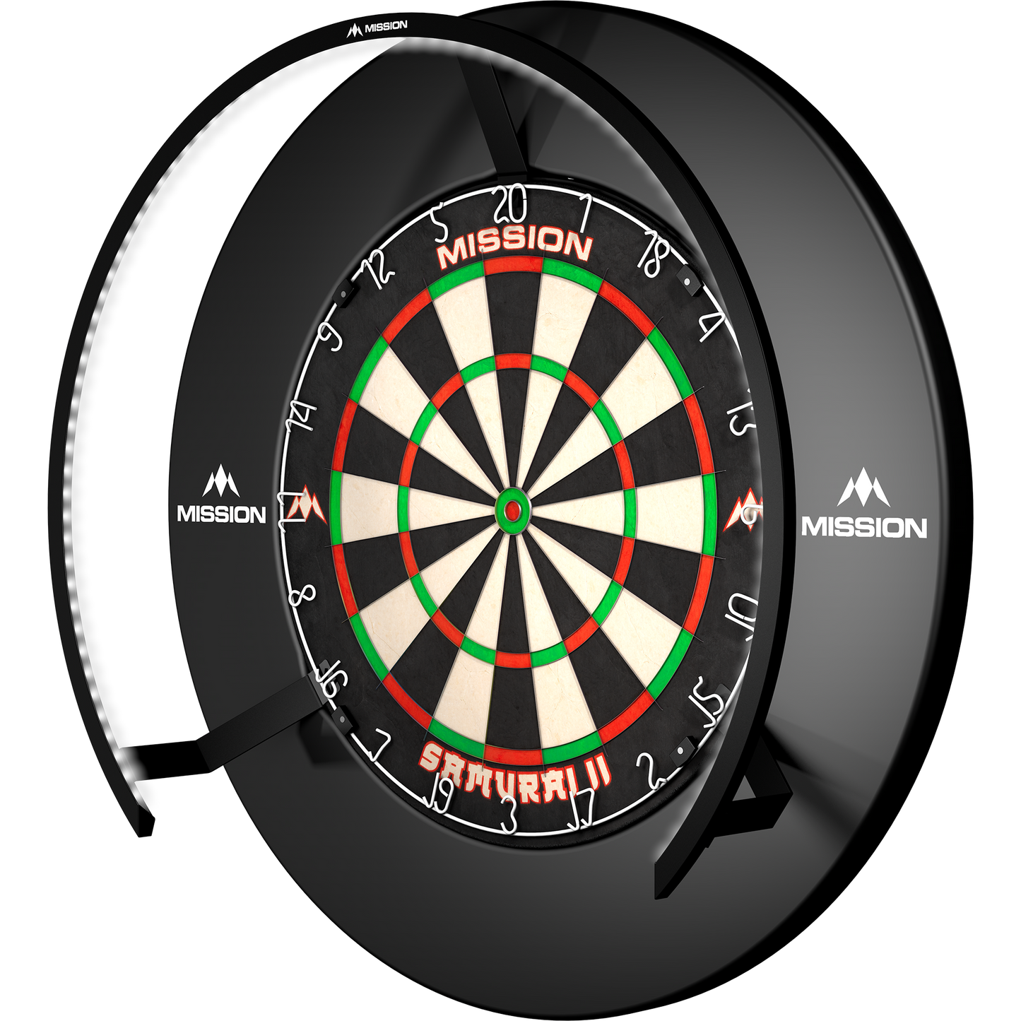Mission Torus 270 Dartboard Lighting - Bright White Light