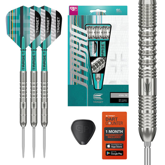 Target Hydro 01 90% Tungsten SP Steel Tip Darts
