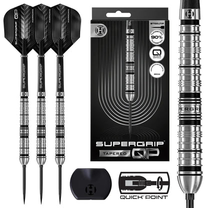 Harrows Supergrip Tapered 90% Tungsten QP Steel Tip Darts