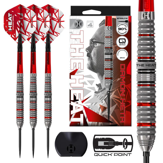 Harrows Damon Heta Series 4 90% Tungsten QP Steel Tip Darts
