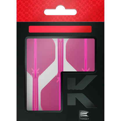 K-Flex Neon Pink No2 One Piece Dart Flights by Target