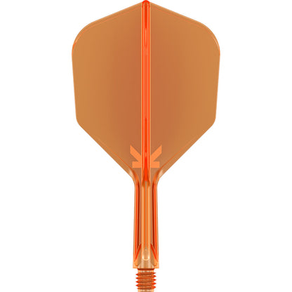 K-Flex Neon Orange No6 One Piece Dart Flights by Target