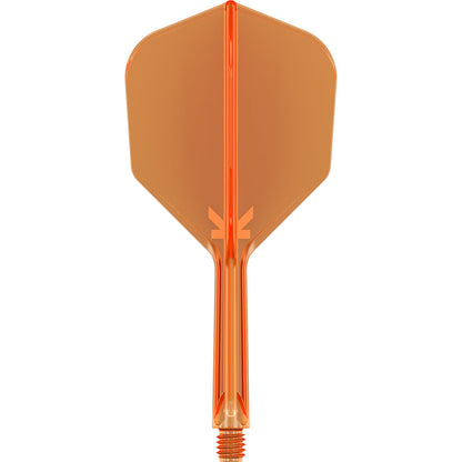 K-Flex Neon Orange No6 One Piece Dart Flights by Target