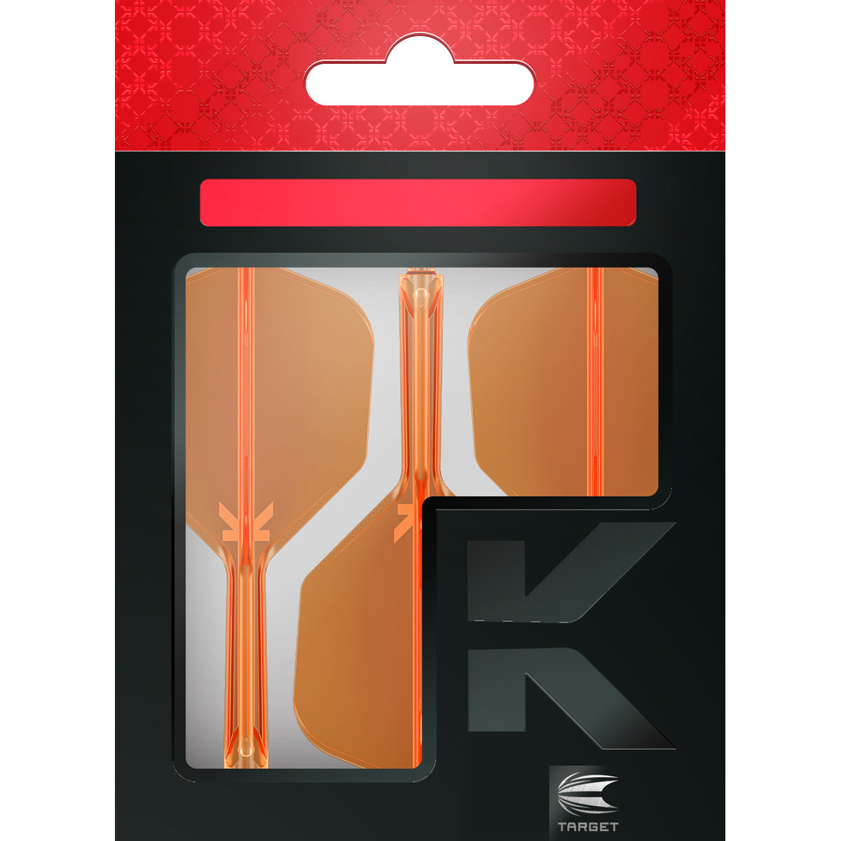 K-Flex Neon Orange No6 One Piece Dart Flights by Target