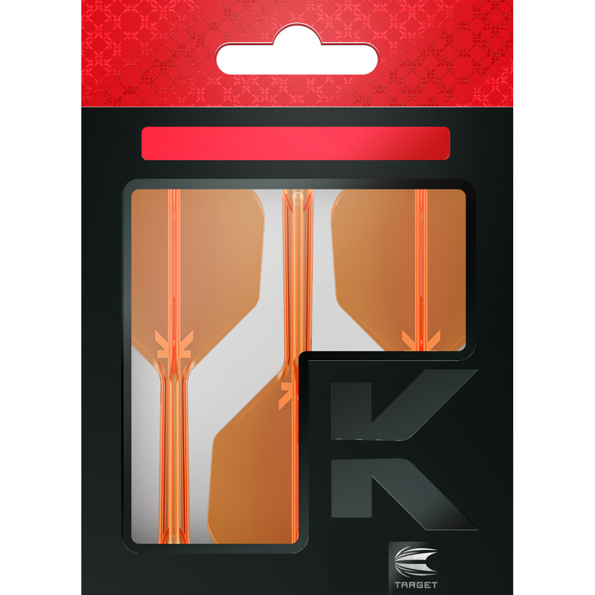 K-Flex Neon Orange No6 One Piece Dart Flights by Target