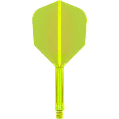K-Flex Neon Yellow No6 One Piece Dart Flights by Target