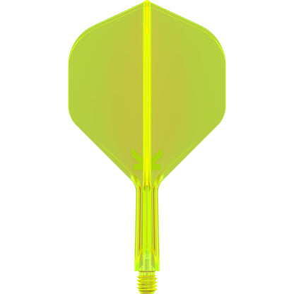 K-Flex Neon Yellow No2 One Piece Dart Flights by Target