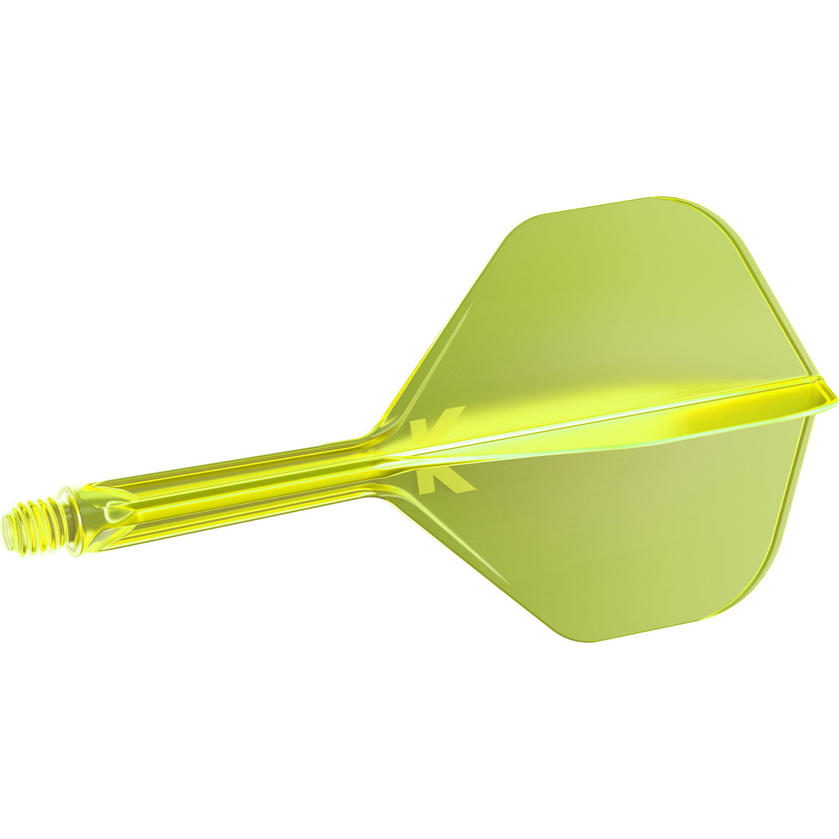 K-Flex Neon Yellow No2 One Piece Dart Flights by Target