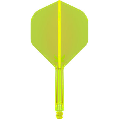 K-Flex Neon Yellow No2 One Piece Dart Flights by Target