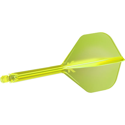 K-Flex Neon Yellow No2 One Piece Dart Flights by Target