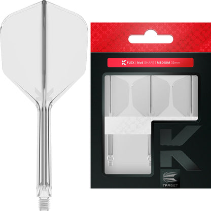 K-Flex Clear No6 One Piece Flights by Target