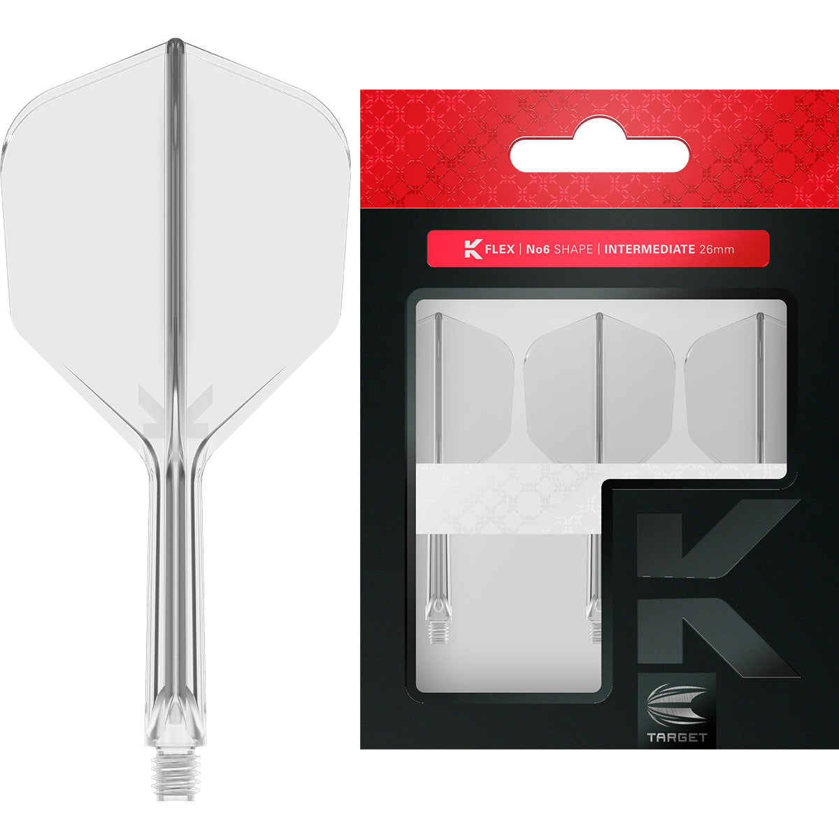 K-Flex Clear No6 One Piece Flights by Target