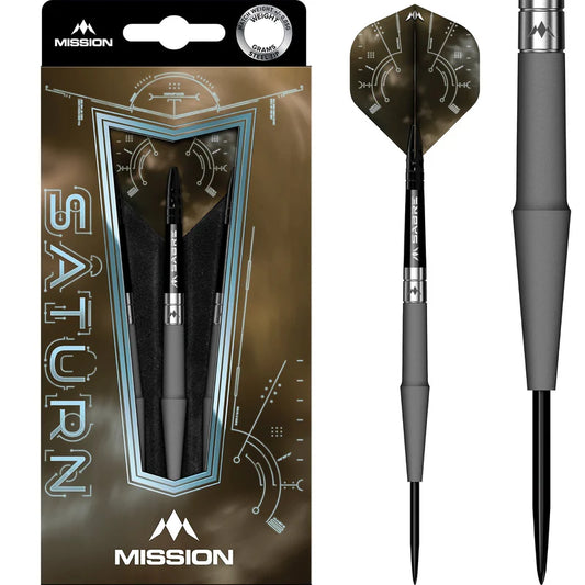 MISSION SATURN DARTS - STEEL TIP - 90% TUNGSTEN - HYPERION