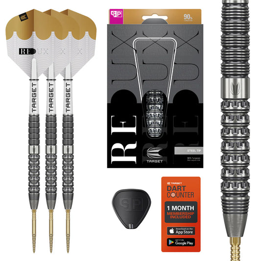 TARGET REDUX 01 90% TUNGSTEN SP STEEL TIP DARTS