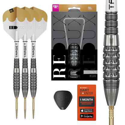 TARGET REDUX 02 90% TUNGSTEN SP STEEL TIP DARTS