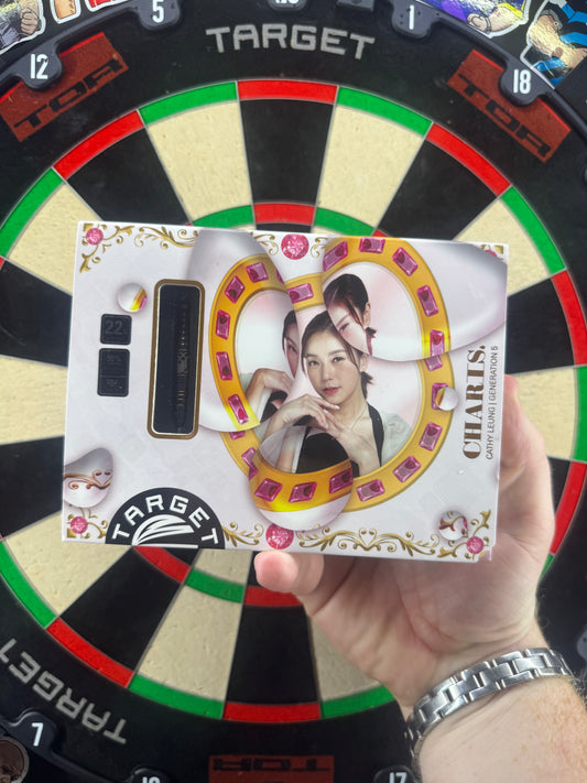 TARGET JAPAN CHARIS G5 90% TUNGSTEN SP STEEL TIP DARTS PRE-OWNED