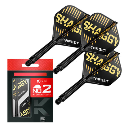 Scott Williams No2 K-Flex One Piece Dart Flights by Target