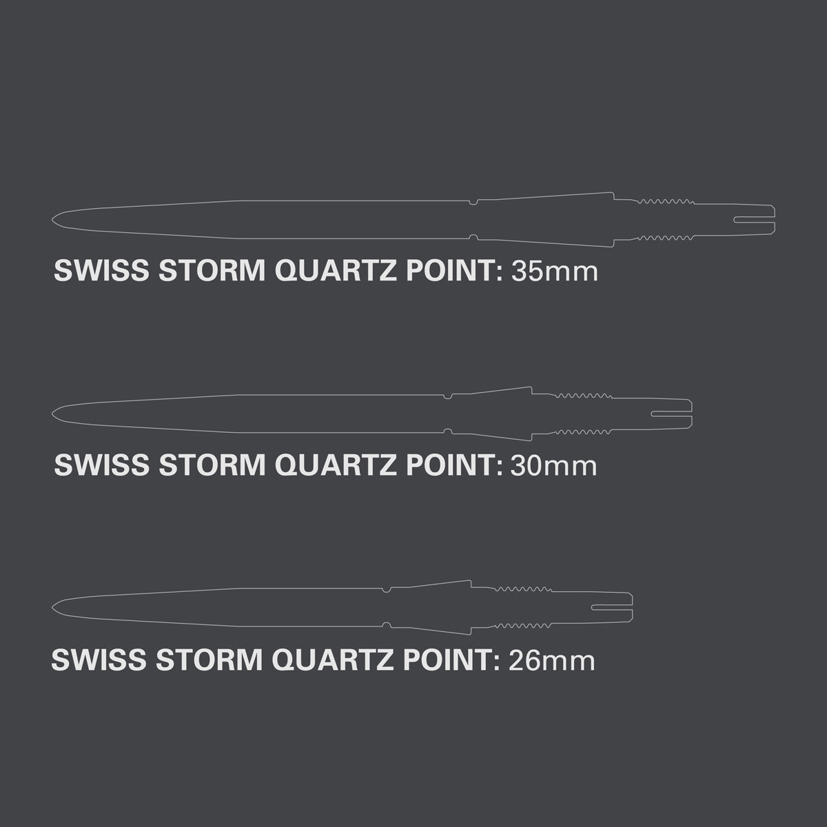 Swiss Storm Quartz Points by Target