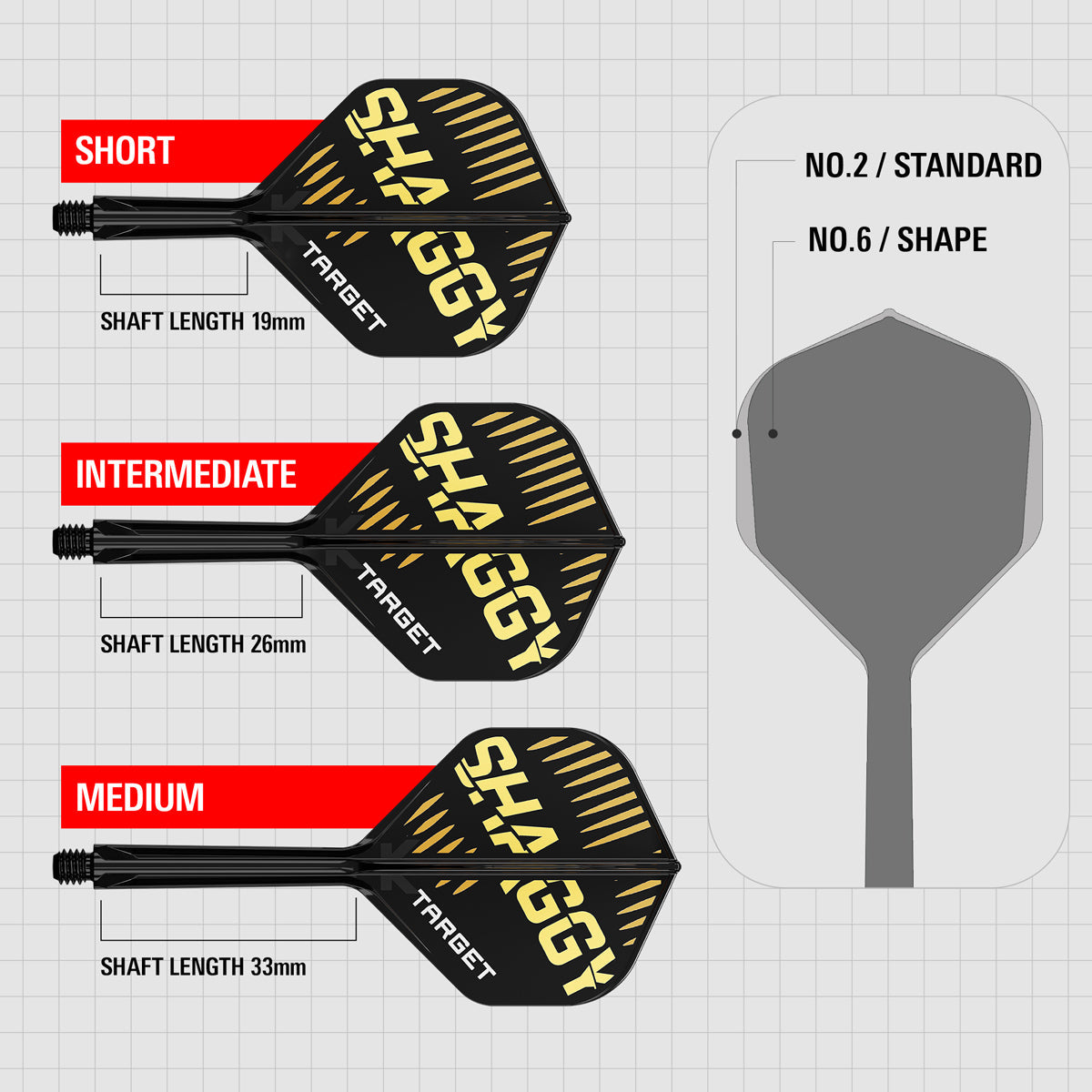 Scott Williams No2 K-Flex One Piece Dart Flights by Target