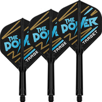 Phil Taylor No2 K-Flex One Piece Dart Flights by Target
