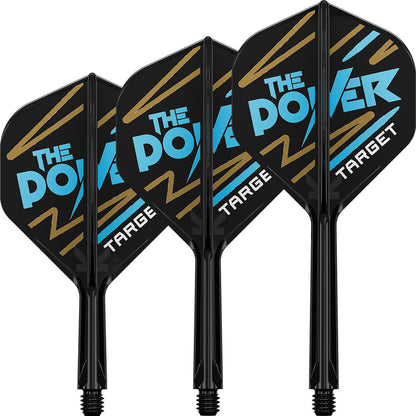 Phil Taylor No2 K-Flex One Piece Dart Flights by Target