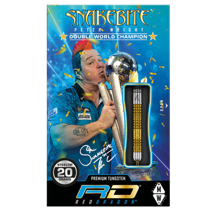 Peter Wright Double World Champion SE Gold Plus Darts by Red Dragon