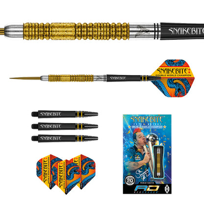 Peter Wright Double World Champion SE Gold Plus Darts by Red Dragon