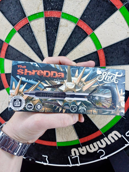 Gnarly Shredda 90% Tungsten Steel Tip Darts by Shot Pre-Owned 23g