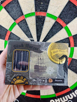 Black Marque Phantom 90% Tungsten SP Steel Tip Darts by Target Japan Pre-Owned 24g