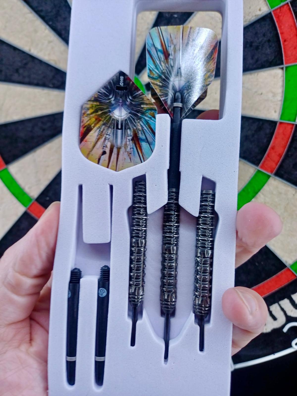 Gnarly Shredda 90% Tungsten Steel Tip Darts by Shot Pre-Owned 23g